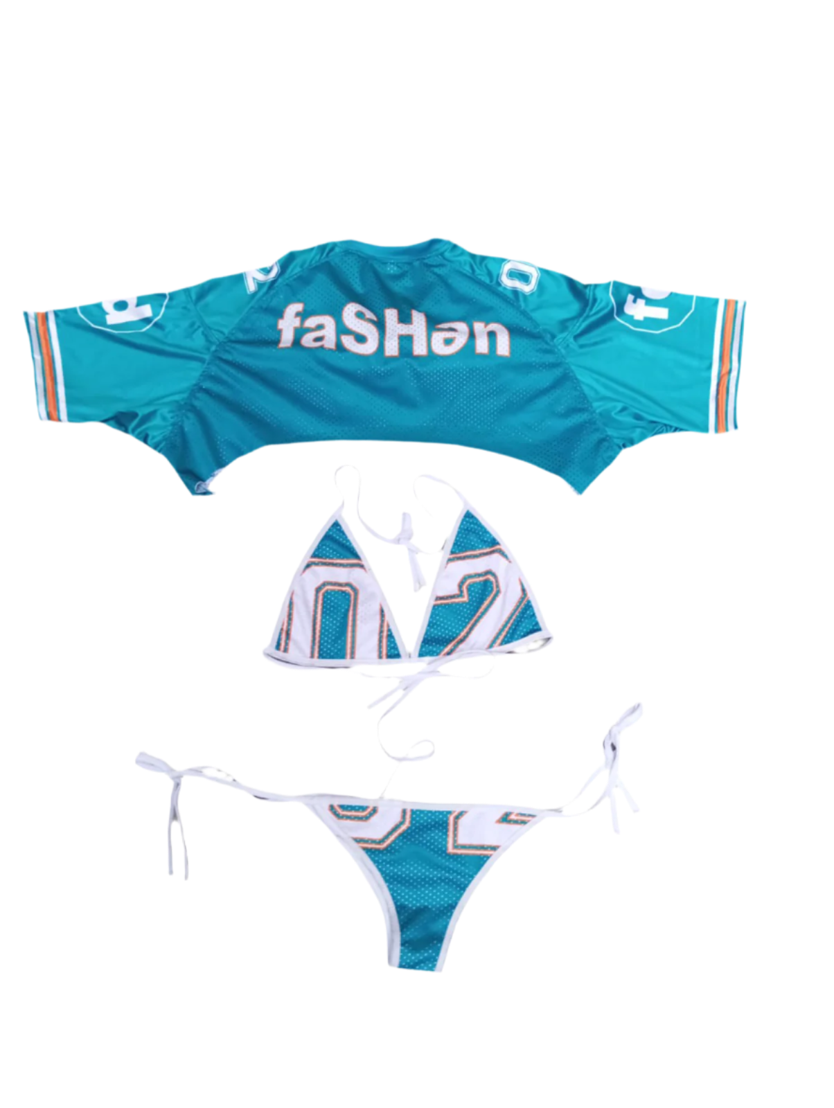 “faSHən swimsuits” Blue