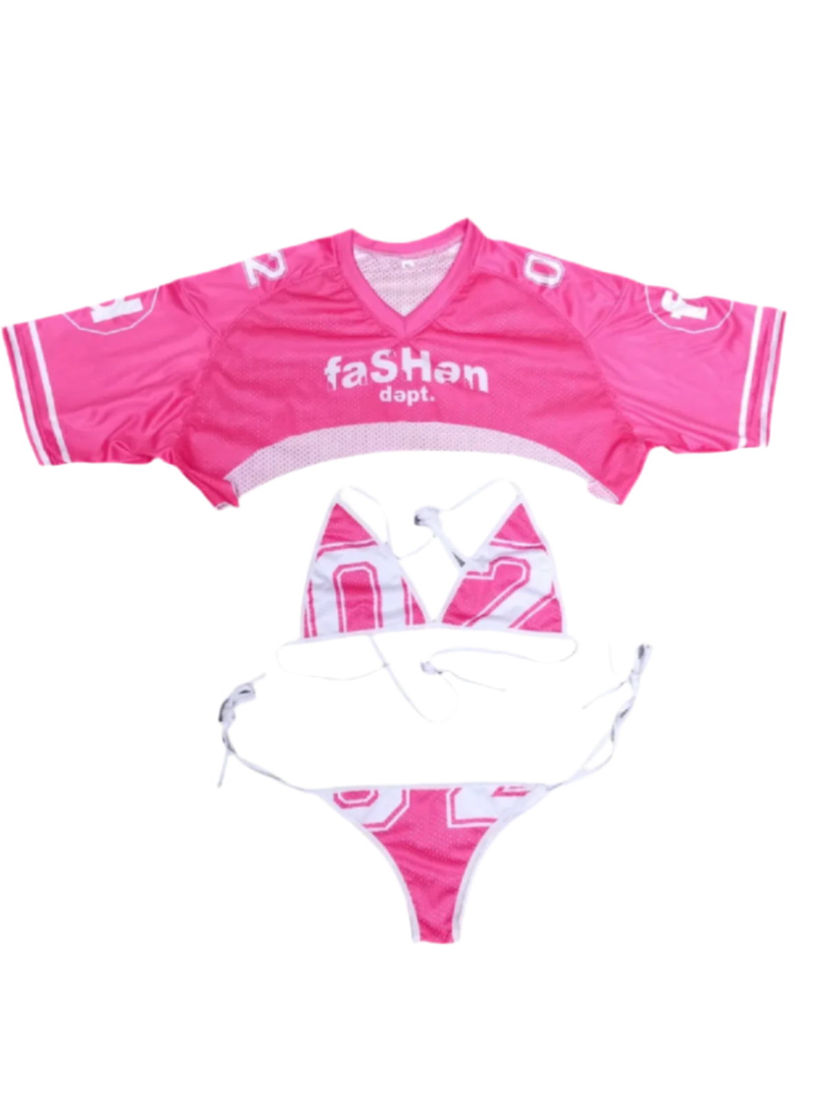 “faSHən swimsuits” Pink