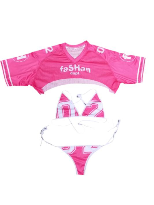 “faSHən swimsuits” Pink